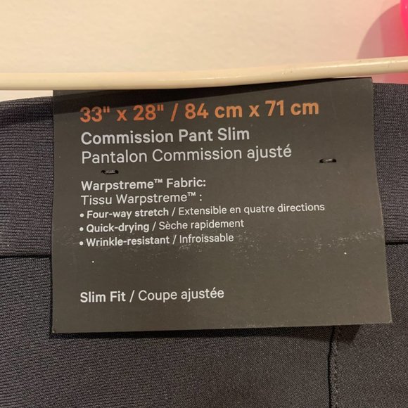 Lululemon Commission Pant Slim 28"L - Picture 9 of 10